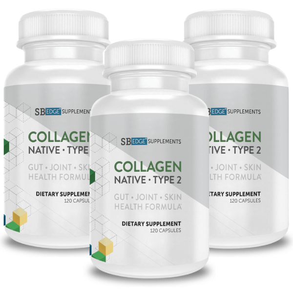 3 Collagen Native Type 2 bottles